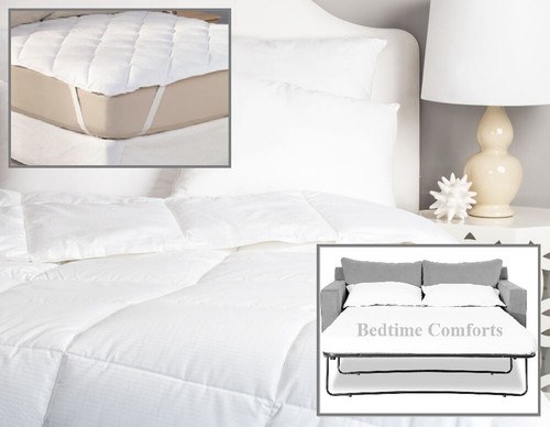 Sofa bed pull out quilted - /,